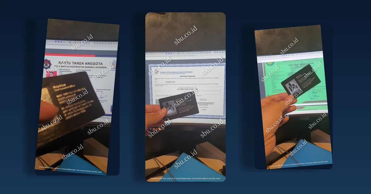 SBU Konstruksi Atrahdis