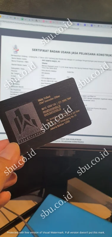 Sertifikat SBU Klien Atrahdis — SBU Menengah
